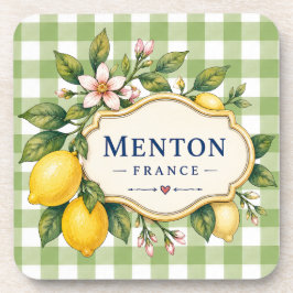 Menton Lemon Cote d Azur coasters Bier Onderzetter