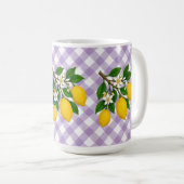 Menton Lemon Two-Tone Mug Koffiemok (Voorkant rechts)
