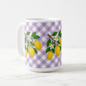 Menton Lemon Two-Tone Mug Koffiemok (Voorkant links)