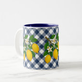 Menton Lemon Two-Tone Mug Tweekleurige Koffiemok (Voorkant links)