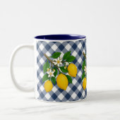 Menton Lemon Two-Tone Mug Tweekleurige Koffiemok (Links)