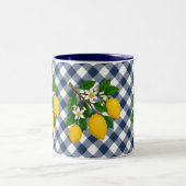 Menton Lemon Two-Tone Mug Tweekleurige Koffiemok (Center)