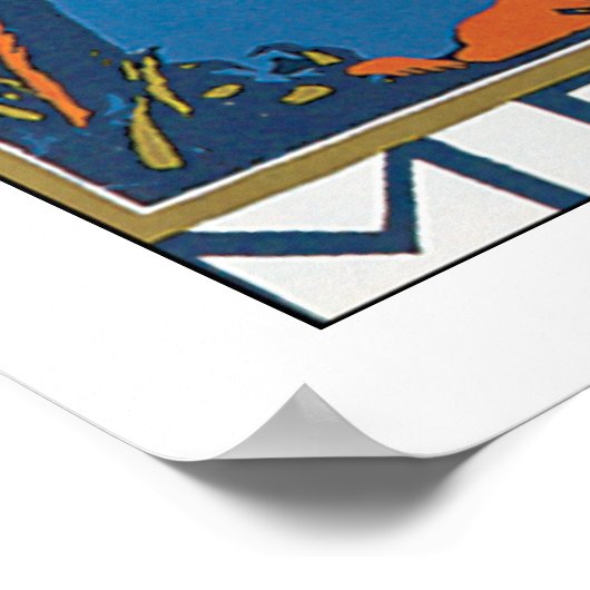 Menton Poster (Hoek)