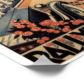 Menton Rallye Fleuri 1929 French Riviera  Poster (Hoek)