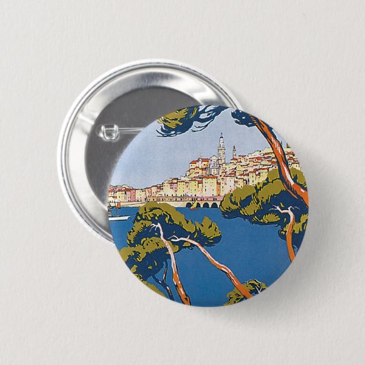 Menton Ronde Button 5,7 Cm (Voorkant /achterkant)