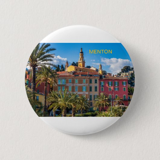 Menton Ronde Button 5,7 Cm (Voorkant)