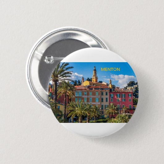Menton Ronde Button 5,7 Cm (Voorkant /achterkant)