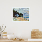 Menton Seen from Cap Martin by Claude Monet Poster (Keuken)