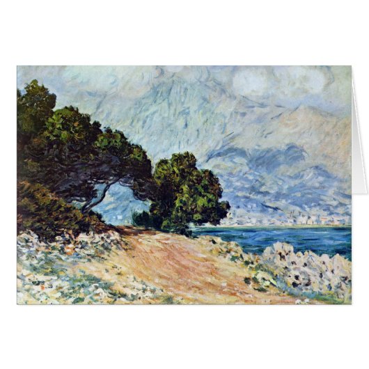 Menton Seen van Pet Martin door Claude Monet (Voorkant Horizontaal)