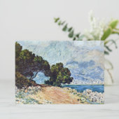 Menton Seen van Pet Martin door Claude Monet (Staand voorkant)