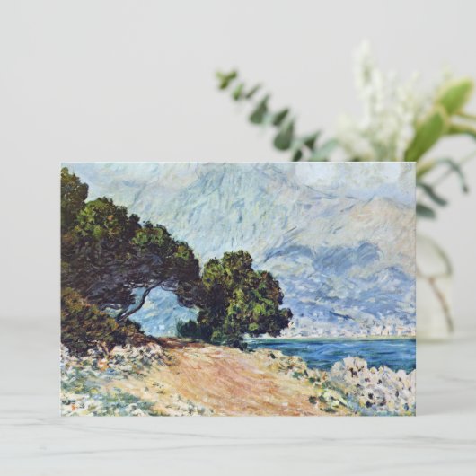 Menton Seen van Pet Martin door Claude Monet (Staand voorkant)