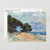 Menton Seen van Pet Martin door Claude Monet Briefkaart (Voorkant / Achterkant)