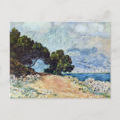 Menton Seen van Pet Martin door Claude Monet Briefkaart (Voorkant)