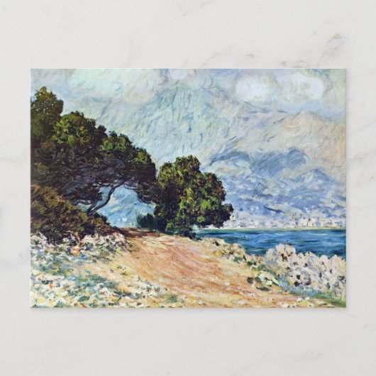 Menton Seen van Pet Martin door Claude Monet Briefkaart (Voorkant)