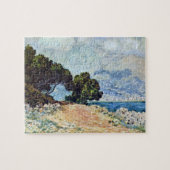 Menton Seen van Pet Martin door Claude Monet Legpuzzel (Horizontaal)