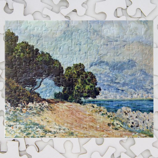 Menton Seen van Pet Martin door Claude Monet Legpuzzel