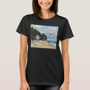 Menton Seen van Pet Martin door Claude Monet T-shirt