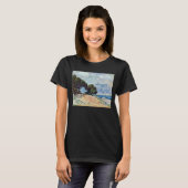 Menton Seen van Pet Martin door Claude Monet T-shirt (Voorkant volledig)