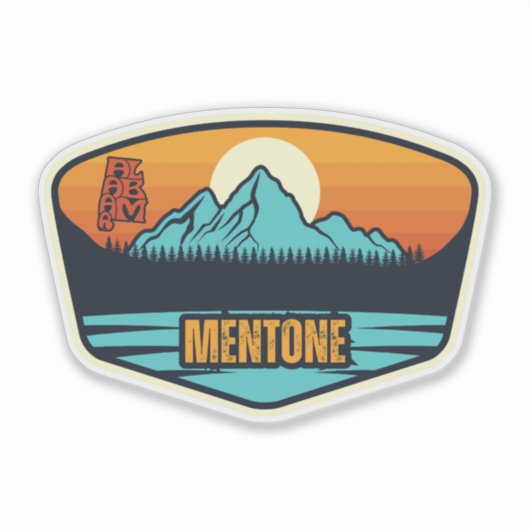Mentone, Alabama Sticker (Voorkant)