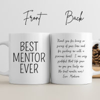 Mentor appreciatie Dank je beste mentor ooit