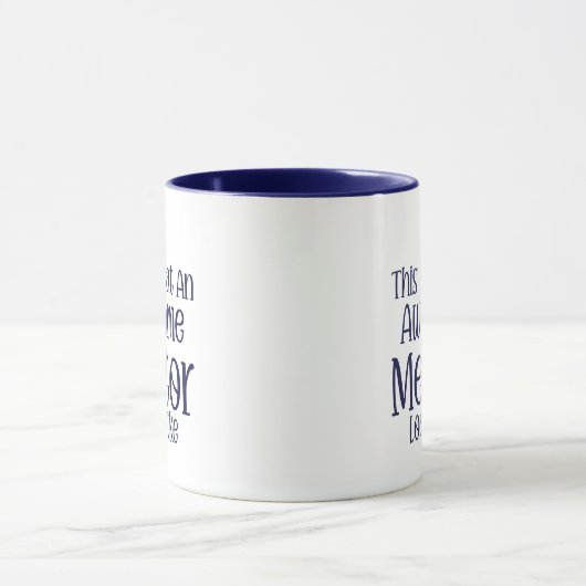 Mentor Appreciation Mug – Personalized Gift Mok (Midden)