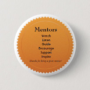 Mentor Appreciation Pin Ronde Button 5,7 Cm