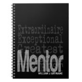 Mentor Extraordinaire CUSTOM Notitieboek (Voorkant)