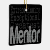 Mentor Extraordinaire Keramisch Ornament (Rechts)
