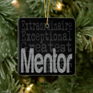 Mentor Extraordinaire Keramisch Ornament