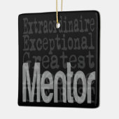 Mentor Extraordinaire Keramisch Ornament (Links)