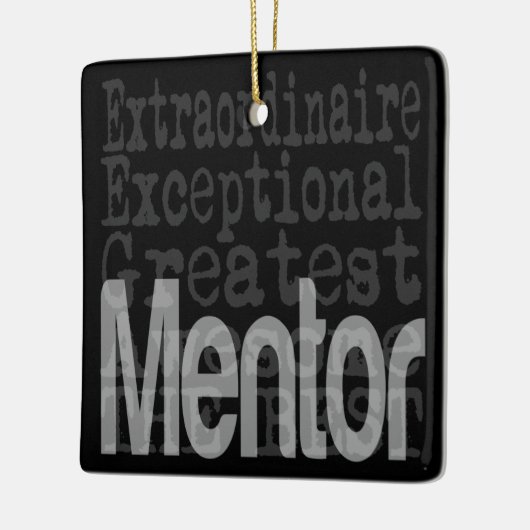 Mentor Extraordinaire Keramisch Ornament (Links)