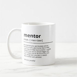 Mentor gepersonaliseerde geschenken - Dank u gesch Koffiemok