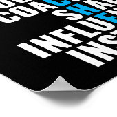 Mentor Inspire School Nerd Funny Teacher Poster (Hoek)