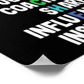 Mentor Inspire School Nerd Funny Teacher Poster (Hoek)