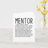 Mentor Kaart (Gele Bloem)