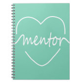 Mentor-laptop Notitieboek (Voorkant)