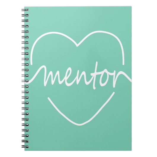 Mentor-laptop Notitieboek (Voorkant)