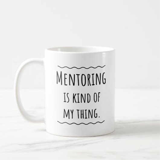 Mentor leraar Funny Gift Idee Coffee Mok Cup (Links)