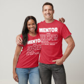 Mentor Zelfstandig naamwoord Definitie Mentoring C T-shirt (Unisex)