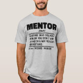 Mentor Zelfstandig naamwoord Definitie Mentoring C T-shirt (Voorkant)