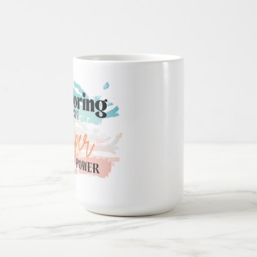 Mentorschap is mijn superkracht mok (Center)