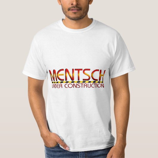 Mentsch T-shirt (Voorkant)