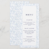 Menu (Voorkant / Achterkant)