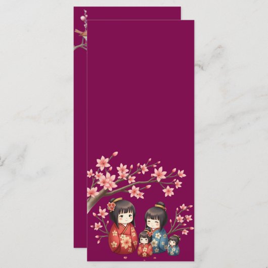 Menu (Voorkant / Achterkant)