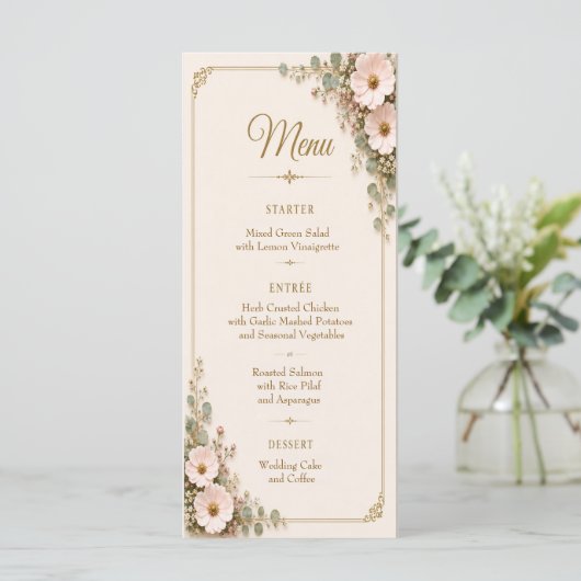 Menu (Staand voorkant)