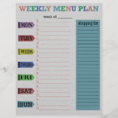 Menu 2 weken (Voorkant)