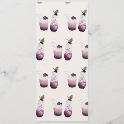 Menu 30-30-jarig bestaan (Achterkant)