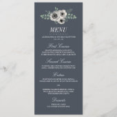 Menu Anemone and Eucalyptus Wedding (Voorkant)