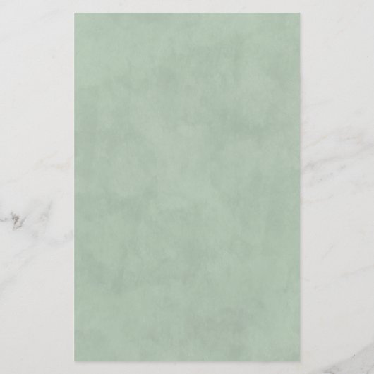 Menu Anemones Sage & Dusty Eucalyptus Weddenschap (Achterkant)