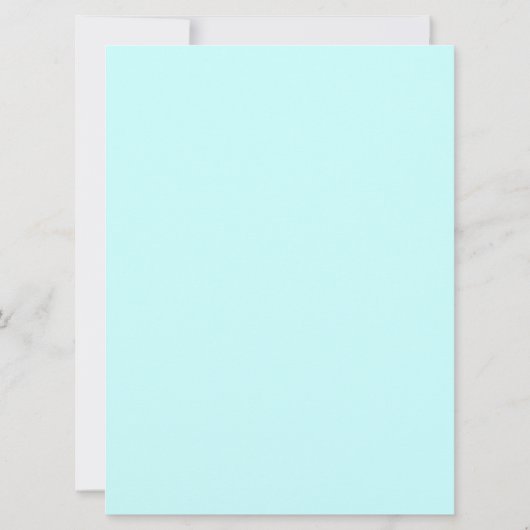 menu babydouche kaart (Achterkant)